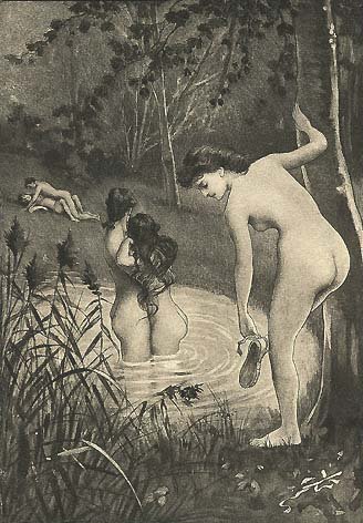Edouard-Henri_Avril_La-fiesta-de-los-banistas